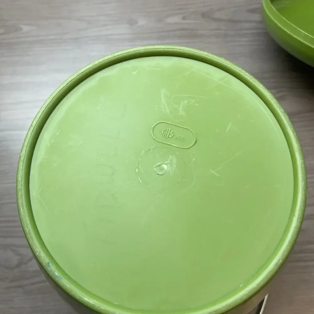 Vintage GHS Ware Hi-Kool Ice Bucket Avocado Green